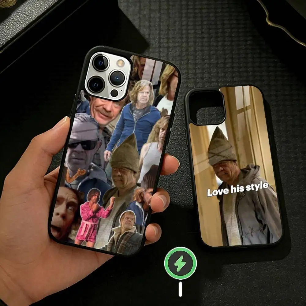 

Frank Gallagher S-Shameless Phone Case For iPhone 17 16 15 14 13 12 Pro Max Plus for Mirror Wireless Magnetic Cover