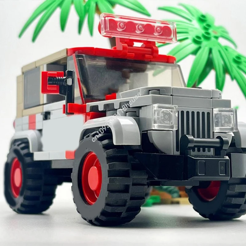 

279 шт. MOC Dilophosaurus Ambush строительные блоки Рождественский мастер-серия коллекционер идеально подходит для любителей моделей подарок на день рождения