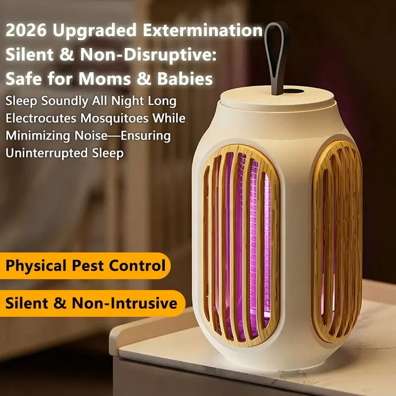 New Electric Mosquito Killer Lamp UV Light Silent Radiation-free Highly Efficient Protective Suitable For Mothers Infants