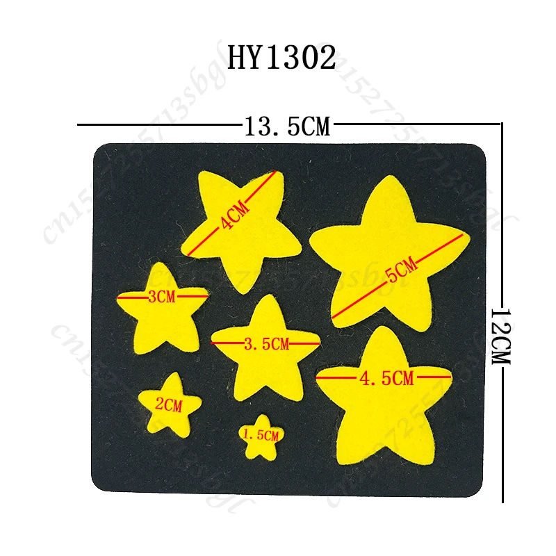 Fustelle per stelle Nuove matrices di legno adatte per macchine da taglio comuni sul mercato