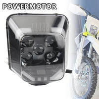 Mecha de faro LED para motocicleta Husqvarna TE FE FC TC 250 300 350 450 701 2024, piezas de faro para Motocross Dirt Bike Enduro