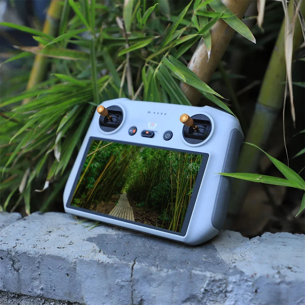 ل DJI الهواء 3/Mini3 برو الإبهام الروك سبائك الألومنيوم المقود RC تحكم عن بعد عصا تحكم ملصقا 2 قطعة/مجموعة مجموعة خفيفة الوزن