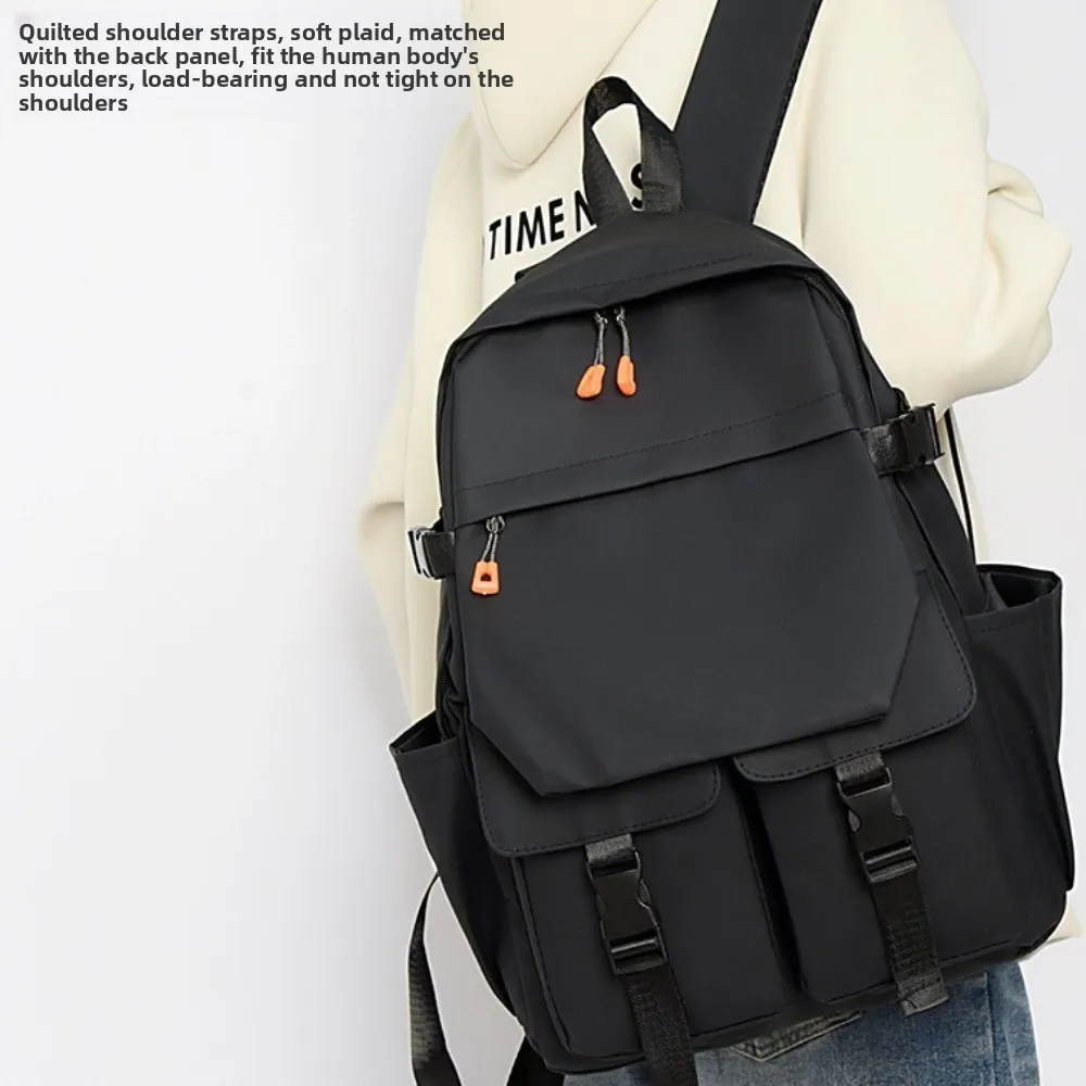 Large Capacity Men's Large Backpacks Wear-resistant Waterproof Travel Knapsack Multi-pockets Streetwear Laptop Bag Outdoor