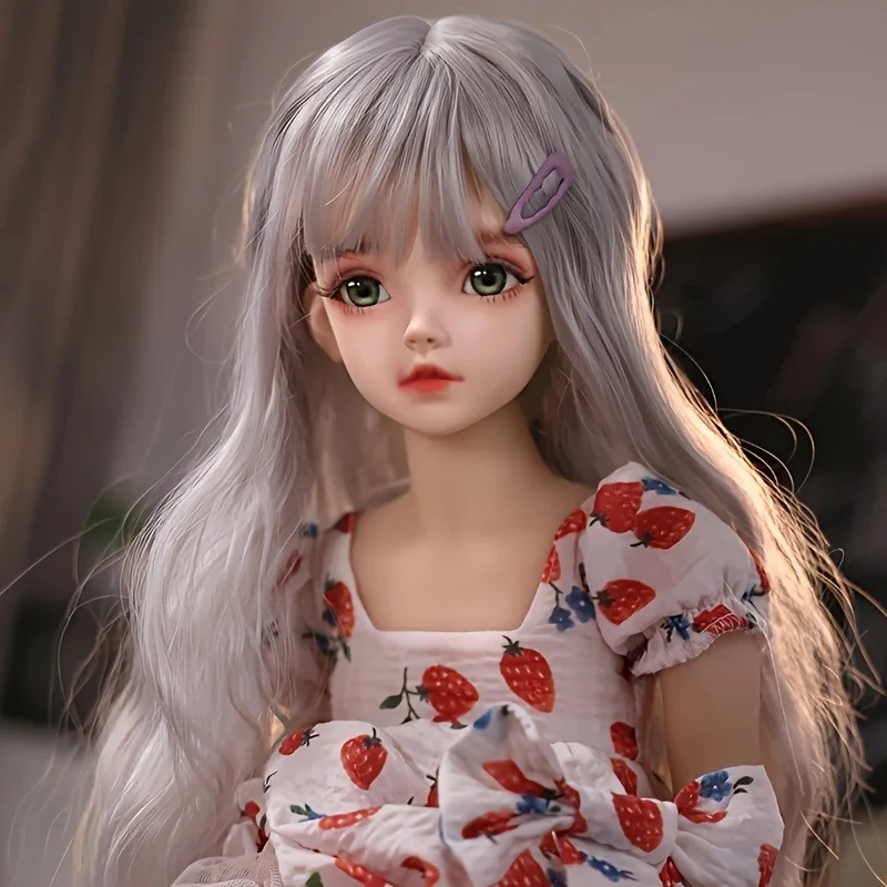 70CM Campus Stijl Anime Pop met Dubbele Paardenstaart, TPE Soft Body Poseable Figuur, Home Decor Collectible, USA Verkoper Lokale Verzending