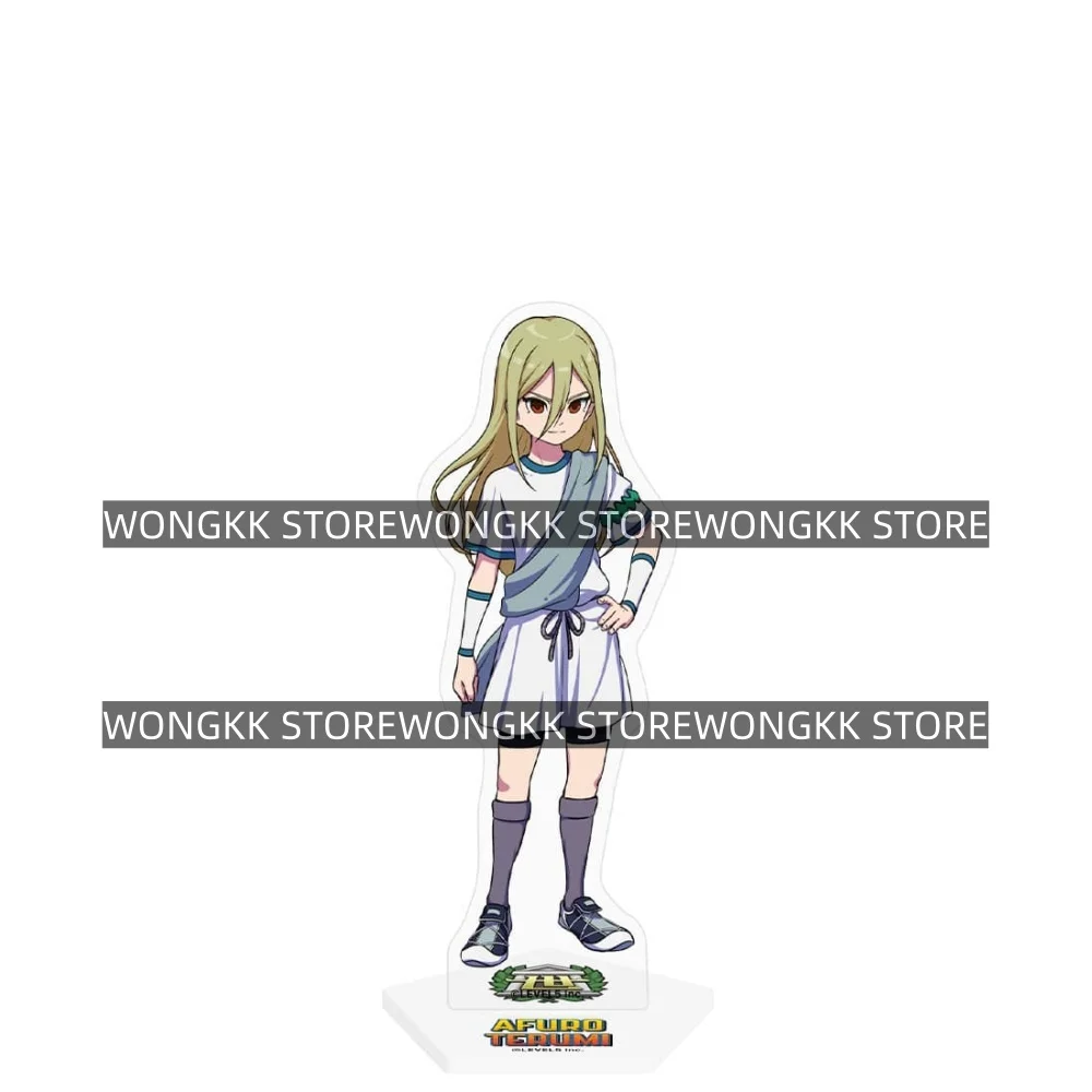 Inazuma Eleven Endou Matsukaze Inamori 15CM Acrylic Stand Keychain 2026 New Anime Stand Desk Decor Itabag Charm Fans Gift