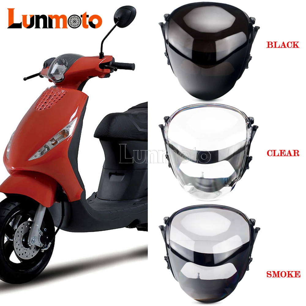 Scooter Headlight Glass Cover Front Lamp Glass Cover Lens Protect For Piaggio Zip 100 125 124 50 2T 4T 49 98 AC DT LC SP 1992-17