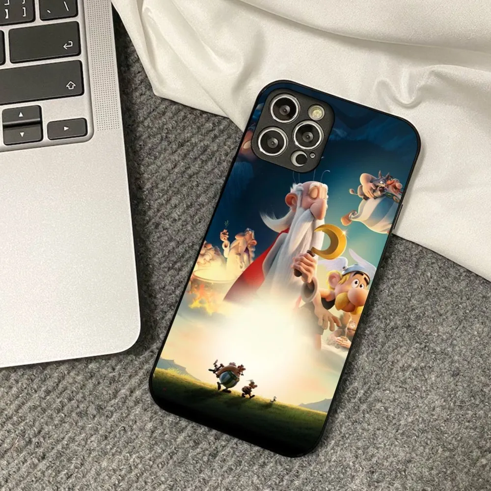 Asterix O-Obelix Phone Case For iPhone 15 6 7 8 Plus 11 12 13 14 Pro SE 2020 MAX Mini X XS XR Back Funda Cover