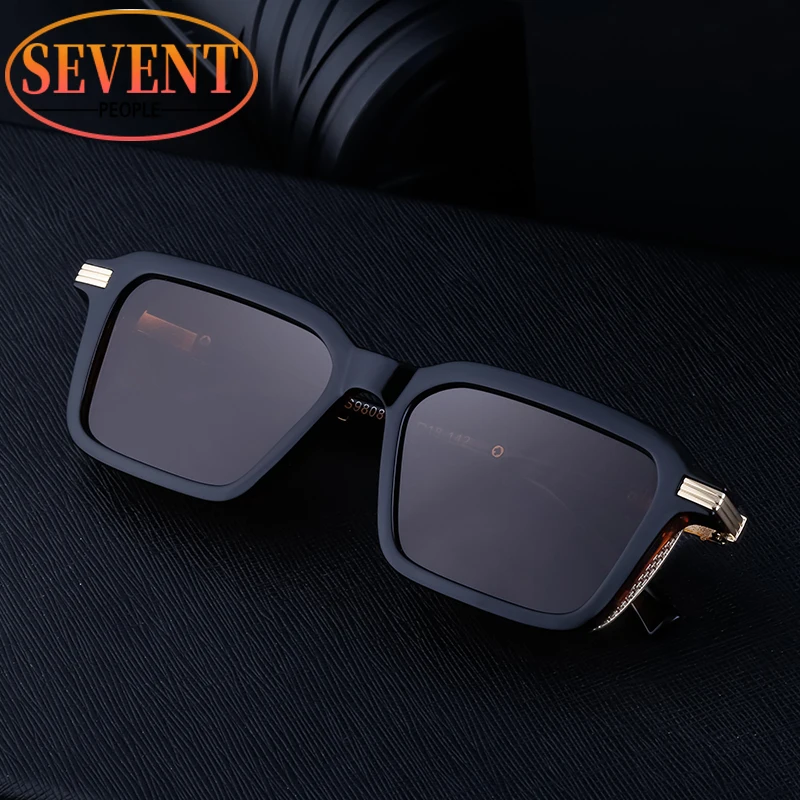 Polarized Square Men Sunglasses 2026 Luxury Brand Designer Trendy Vintage Rectangle Sun Glasses For Male Classic Eyewear