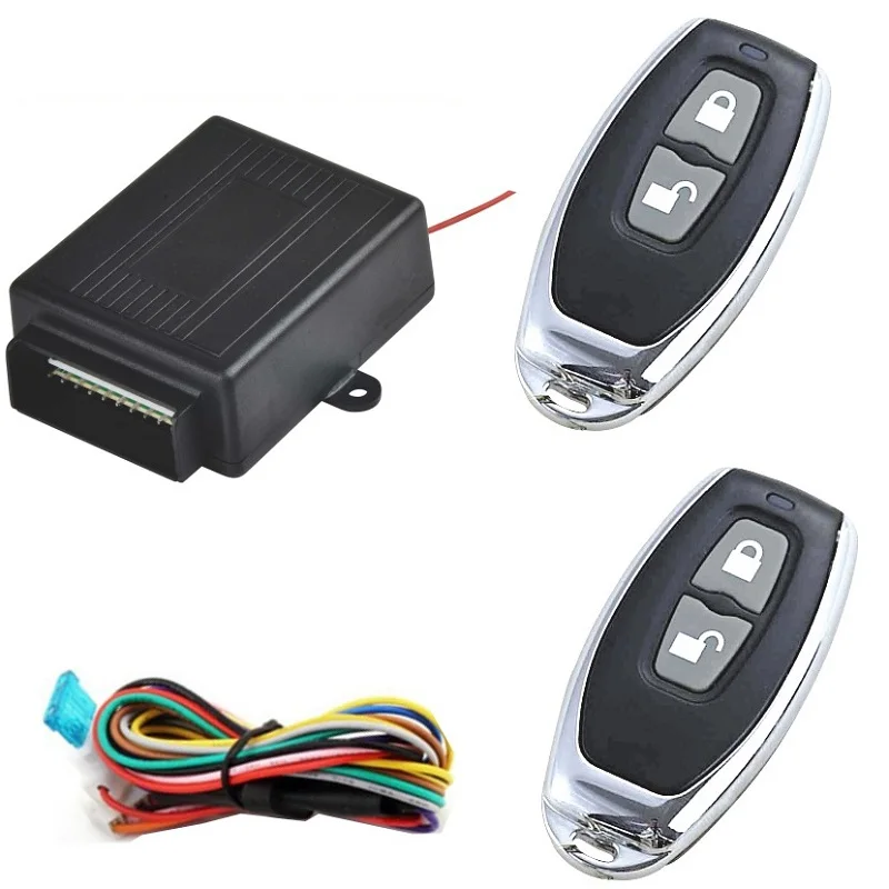 12V DC Universal Car Remote Central Kit Door Lock Keyless Alarm System Central Locking With Auto Remote Central Kit