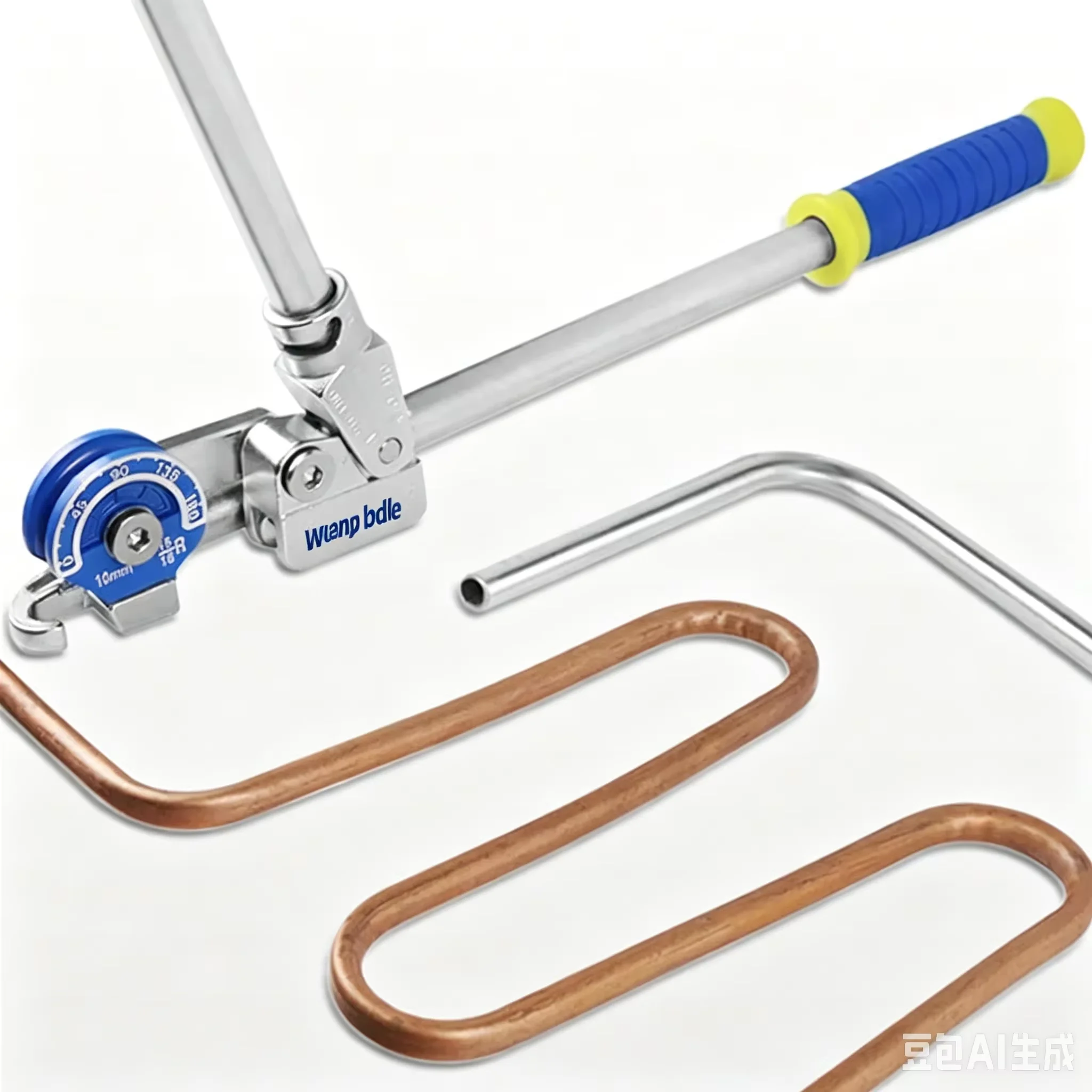 180 ° Heavy Duty Pipe Bender 10mm14mm Strong Iron Pipe Labor-saving Bend