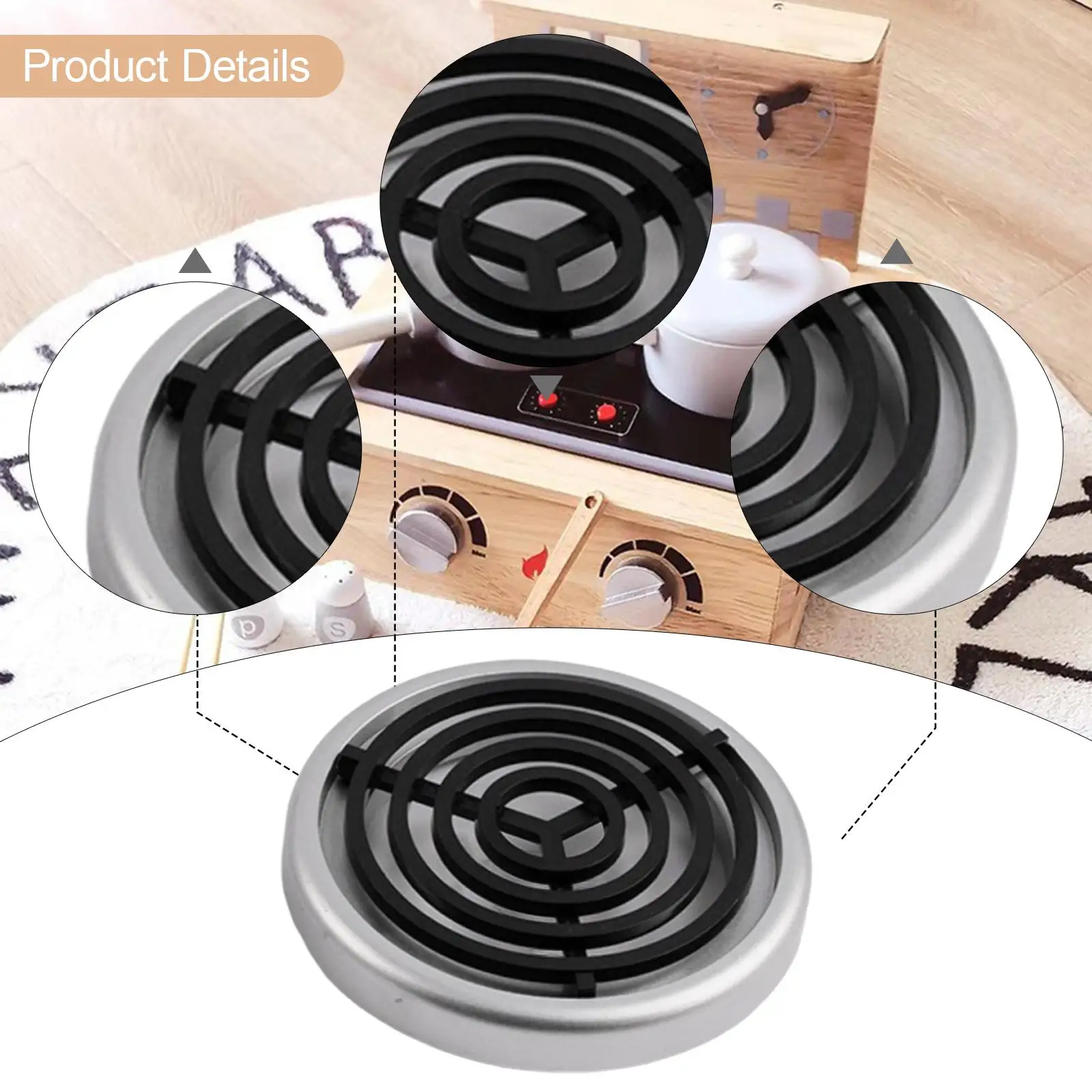 Brinquedo de cozinha brinquedo elegante educacional interativo compacto mini jogar acessórios de cozinha crianças