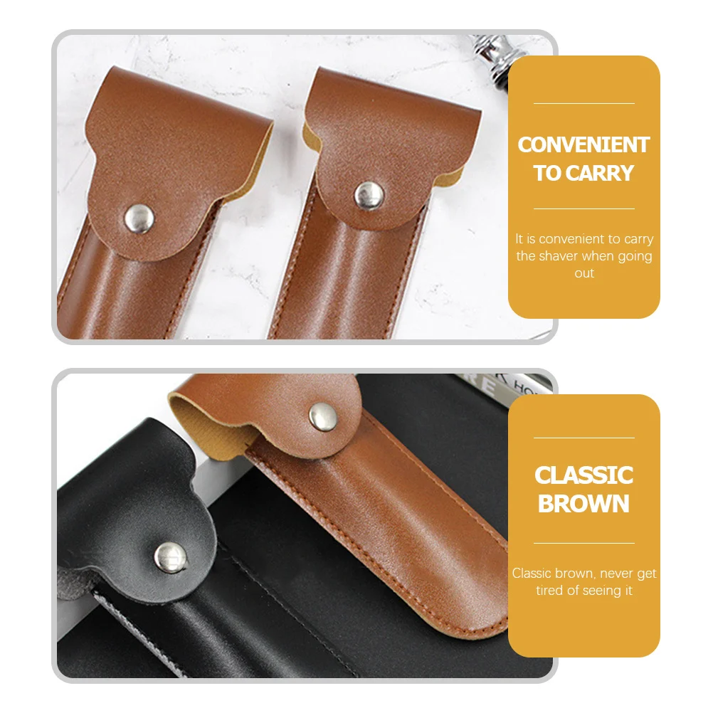 غطاء ماكينة حلاقة للسفر مصنوع من مادة البولي يوريثان، حجم صغير، خفيف الوزن، حقيبة ماكينة الحلاقة، حقيبة حمل #2