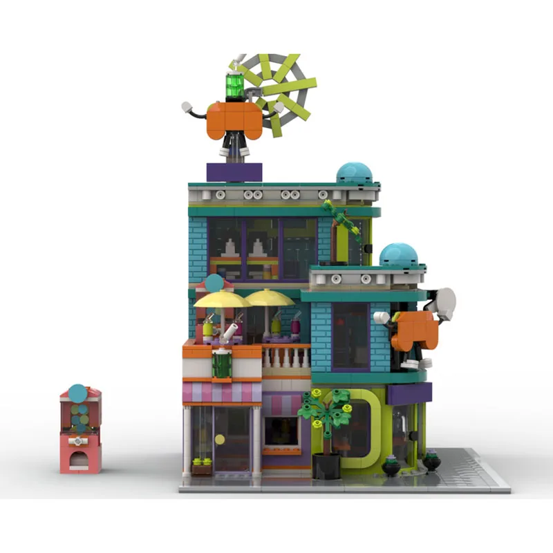 Nuovo prodotto squisito MOC building block modello di costruzione gioco libreria comica tecnologia modulare giocattolo per bambini regalo set fai da te