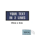 10X4 -IRON ON