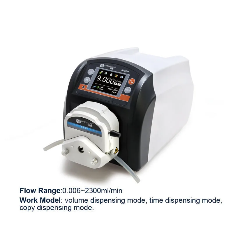 

Smart And Efficient 1000ml Laundry Dosing Pump Chemical Dispenser Peristaltic Pump BT601F