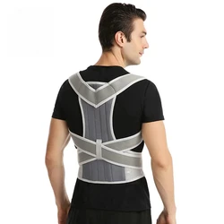 Back Brace Posture Corrector Lumbar Straightener Waist Coluna Postura Vest Correct Corset Shoulder Support Belt for Men & Women