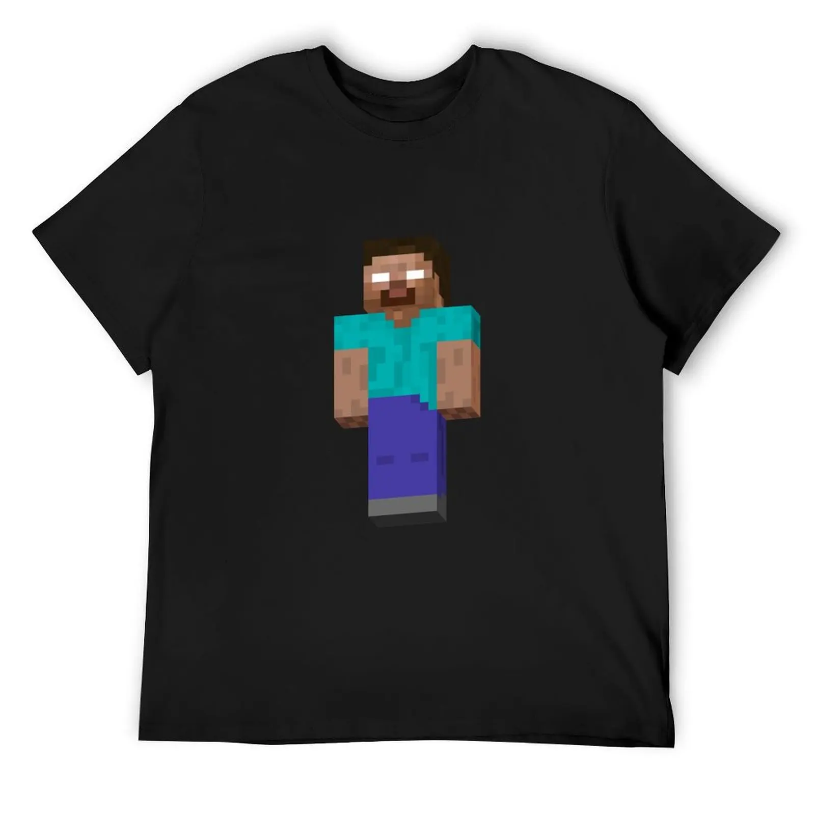 

Herobrine high quality T-Shirt shirts graphic tee summer clothes cute tops vintage t shirt men