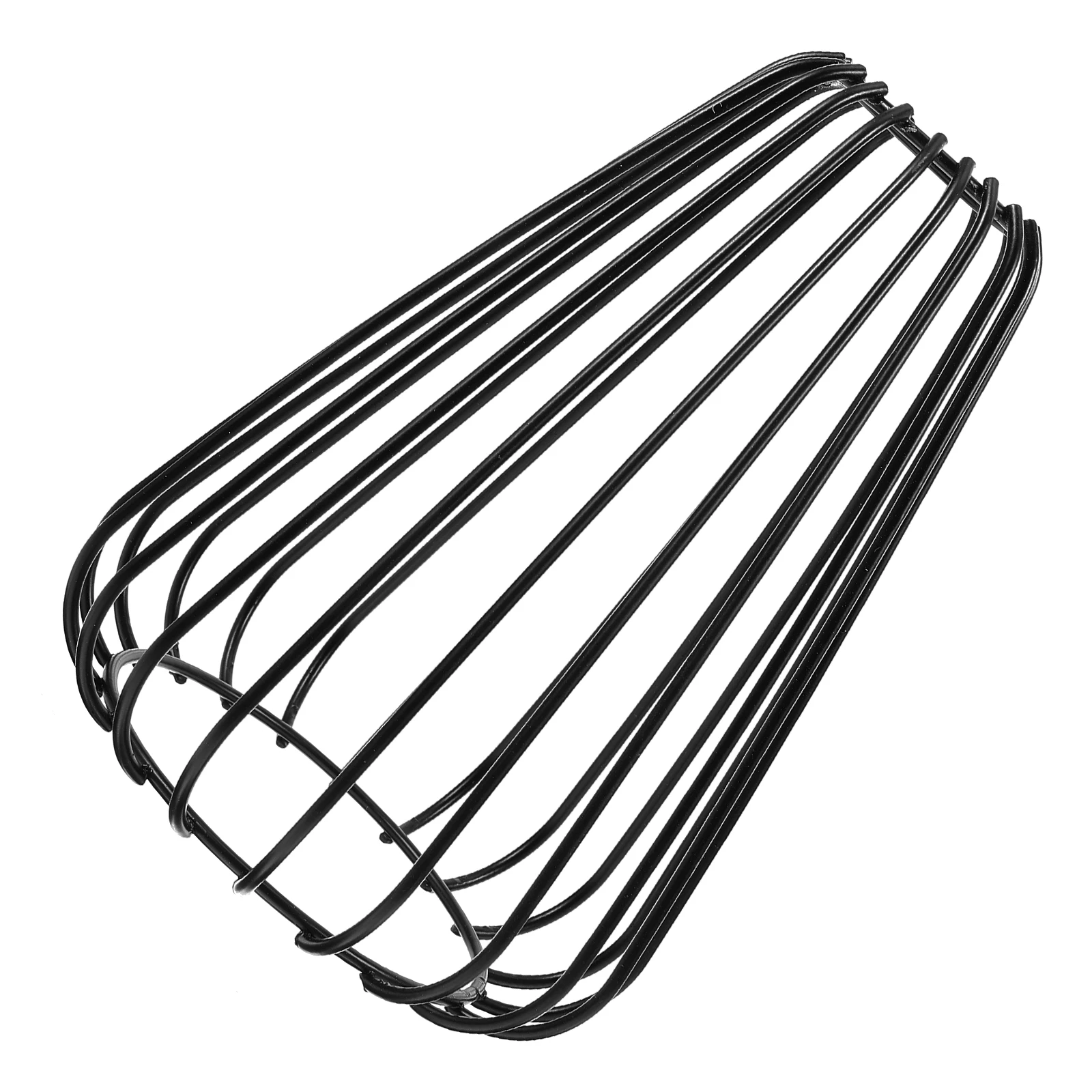 

Vintage Iron Hollow-Out Lamp Shade Shade Hollow Out Decorative Light Bulb Cage Guard For Pendant Ceiling Wall Lamp