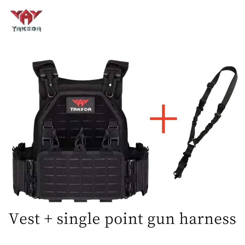 

YAKEDA ATFG MOX CAMO Light Weight Quick Release Combat Plate Carrier 1000D Nylon Molle Chaleco Tactico Tactical Vest Hunting