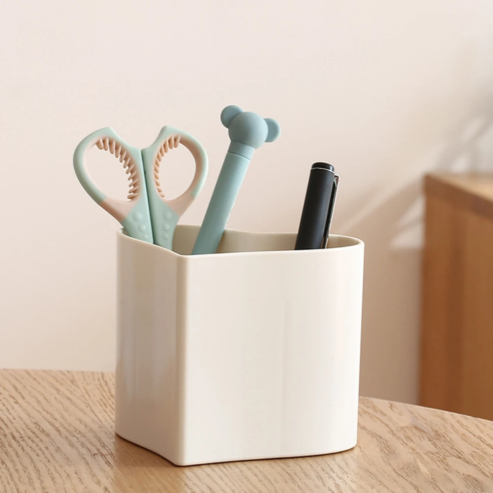 

Makeup Brush Holder Pencil Container Desktop Organizer Pen Holder Makeup Bucket Multifunction Storage for Vanity Table