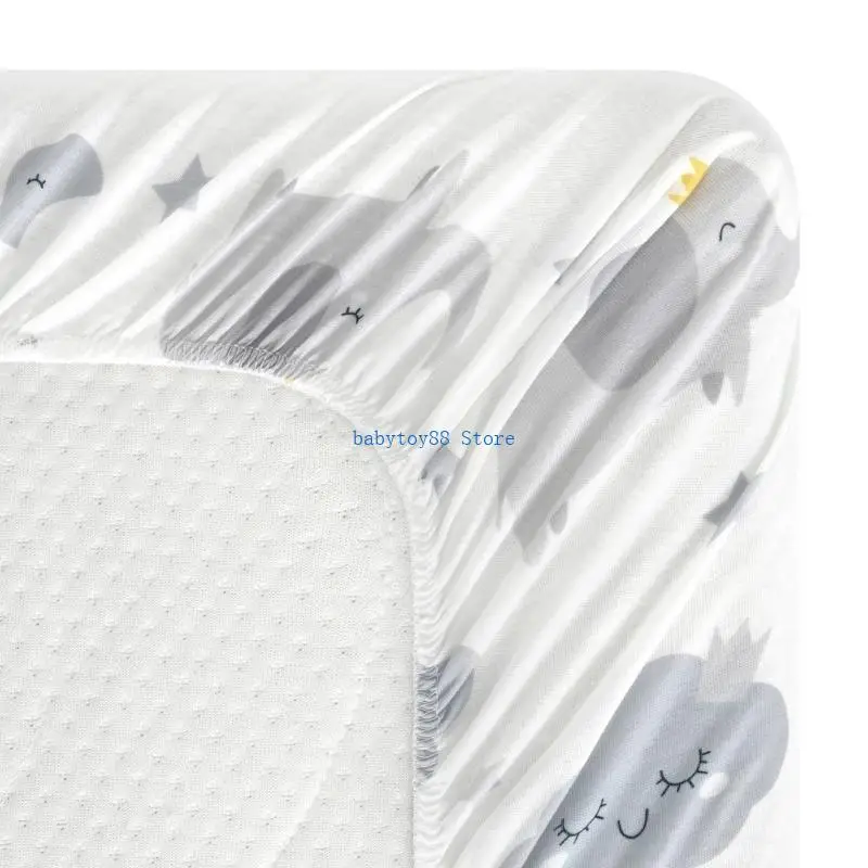 

Y4ud 2pcs Baby Fitted Sleate Baske Bask Pad Подгузница