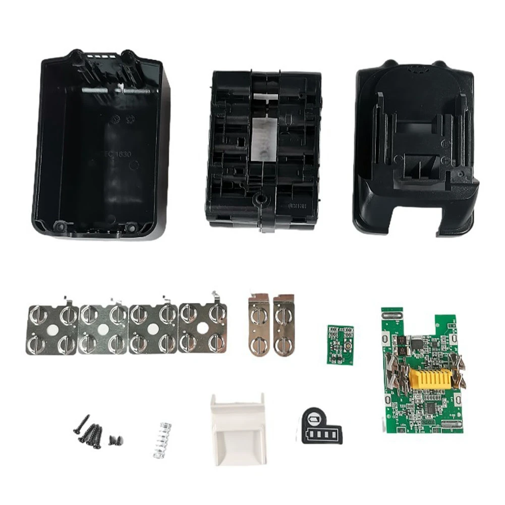 

A62X Battery Plastic Case PCB Charging Circuit Board Kit for Makita 18V 18650 10 Core Power Tools Battery Box