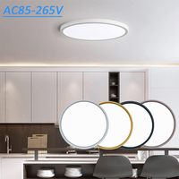 LED Ceiling Lamp AC189-265V 80W 3 Colors Led Lights Decoration Indoor Ceiling Light For Kitchen Bedroom Living Room Bathroom