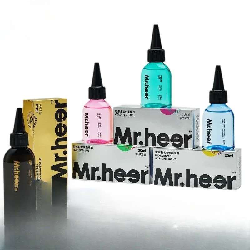 Líquido lubricante a base de silicona con detección de calor, ácido hialurónico, soluble en agua para grasa Anal, lubricante vaginal Oral para Juguetes sexuales, 1 Uds.