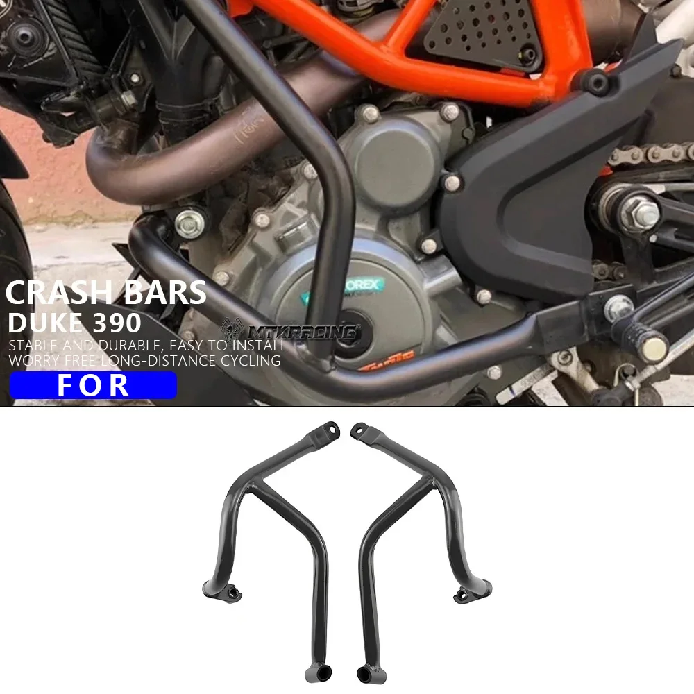 

For KTM DUKE 390 2017-2023 Crash Bar Frame Bumper Motorcycle Highway Engine Guard Fairing Protector