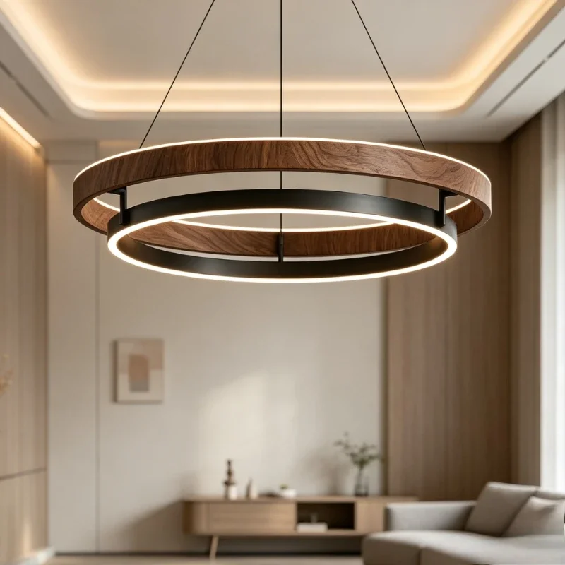 Modern Minimal Highend LED Ceiling Chandelier Lamp Design Creative Pendant Light Home Decor For Dinning Room Restaurant Lighting