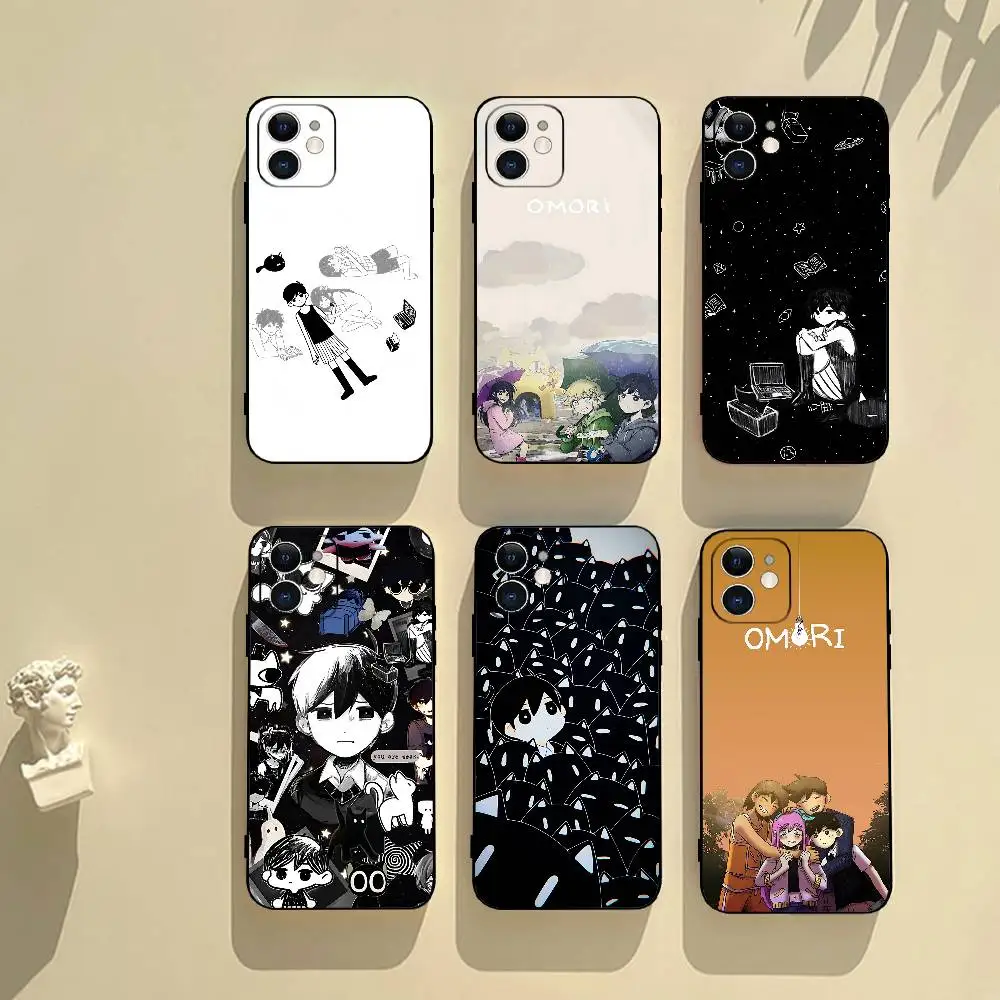 

Omori Phone Case Black Phone Case For IPhone 17/16/15/13/14 Pro Max/ 11Plus/X/Xr/Xs Max 13mini
