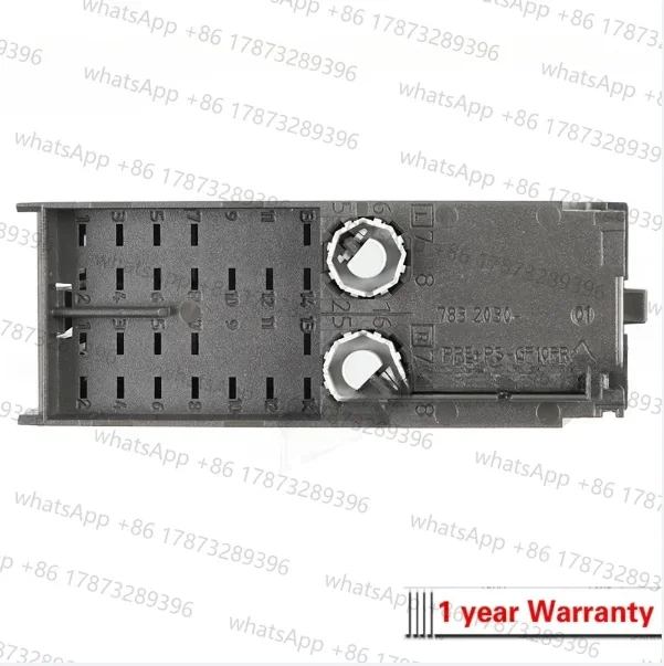 Carcasa de plástico frontal y trasera para S7 ET200S 6ES7138-4FA04-0AB0 6ES7 138-4FA04-0AB0, cubiertas de plástico, marcos