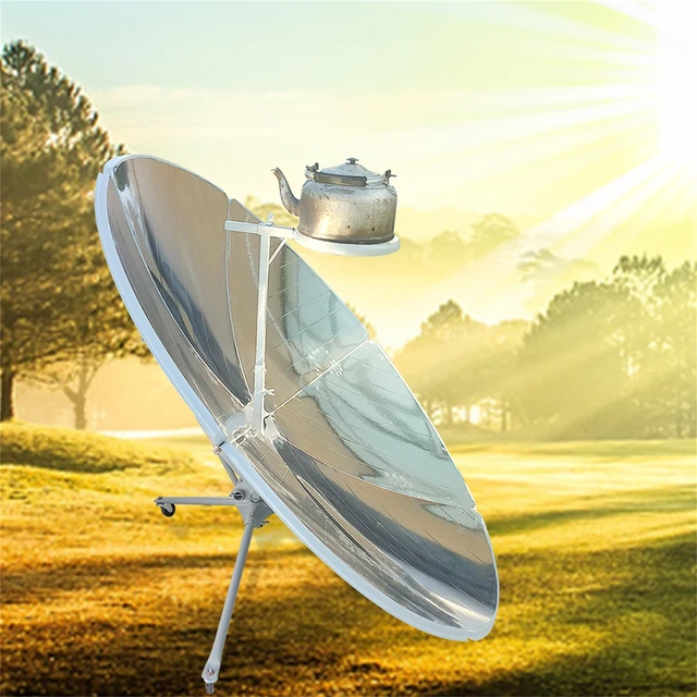 Solar Cooker Oven Parabolic 1.5m/59'' Diameter High Efficiency Portable Sun  Oven Camp Stove Grill Camping Barbeque Outdoor - AliExpress