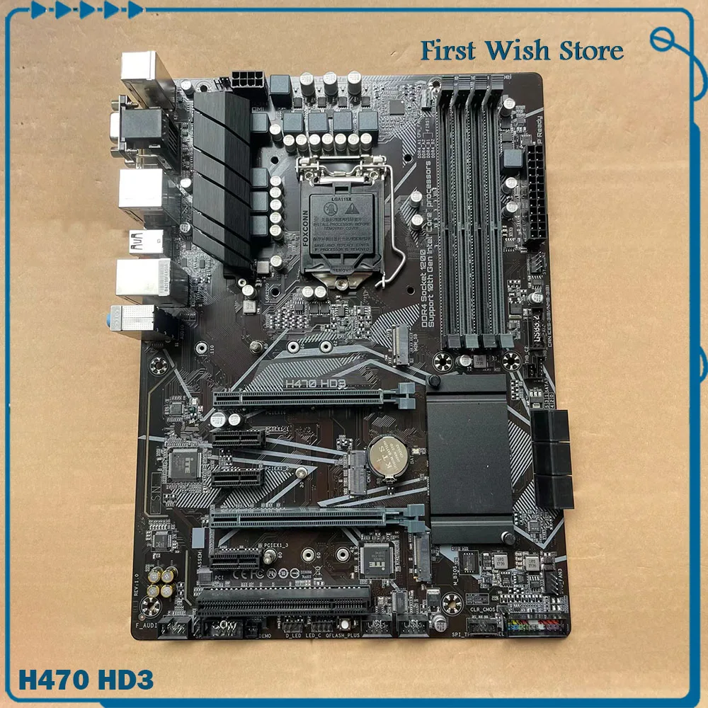 For G-i-g-a-b-y-t-e motherboard H470 i5i7i9 16XPCIE M.2 DDR4 SATA M.2 H470 HD3