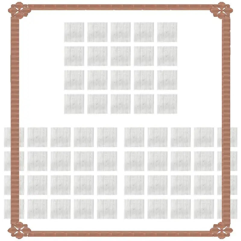 

24-Hour Delivery 60Pcs 3D Wall Stickers Brick Self Adhesive Wallpaper Panels Home Decor Sticker,35X35cm,E