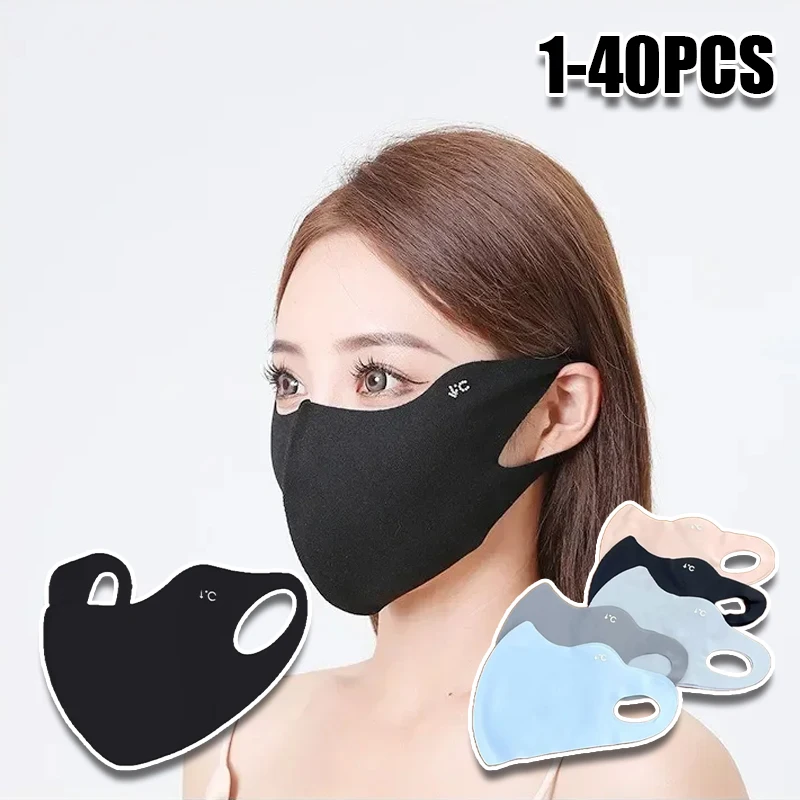 

Универсальная уличная маска для защиты от солнца 3D, дышащая, моющаяся, из ледяного шелка, с функцией УФ-защиты и очками, летняя