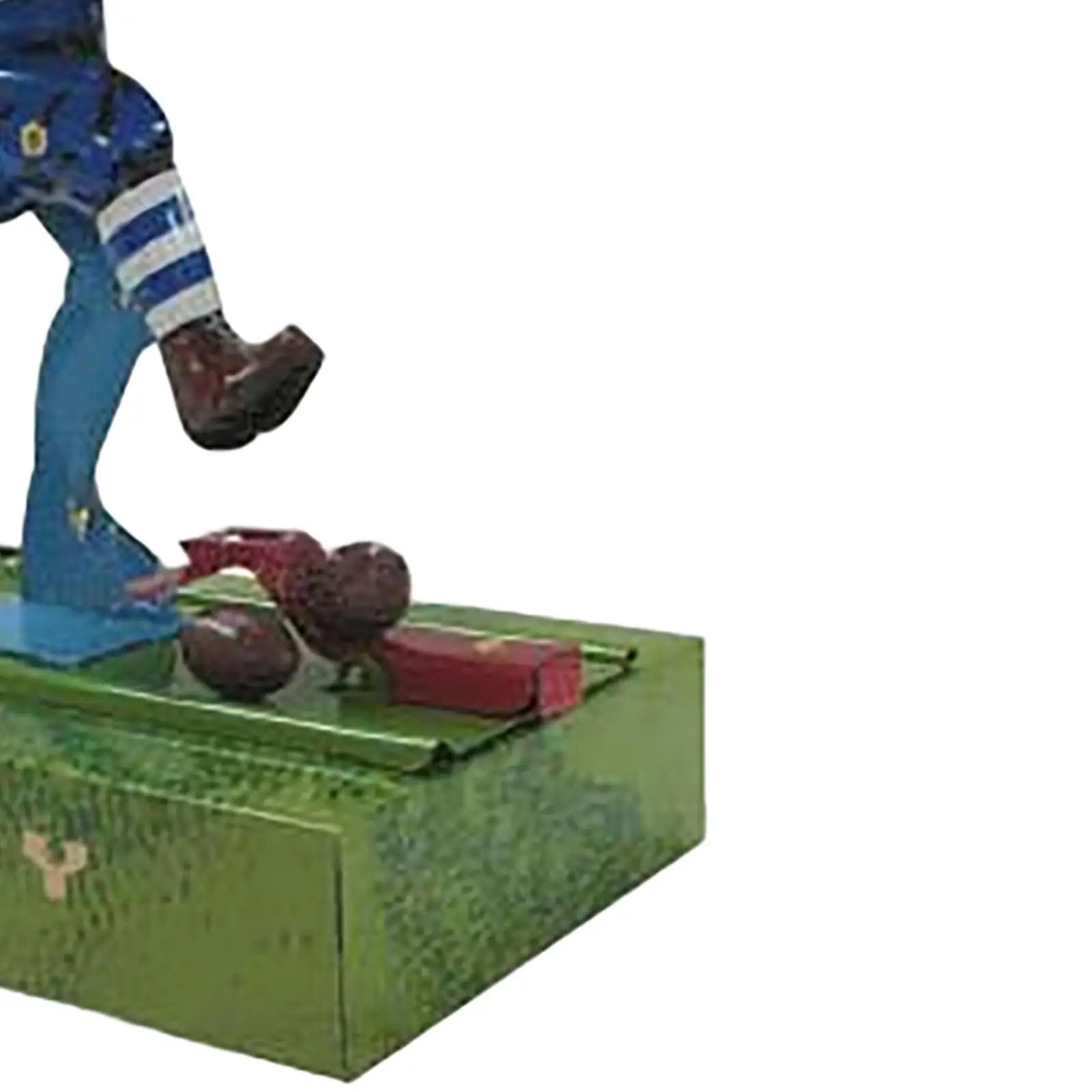 Desktop Decoration Rugby Themed Iron Ornament for Home Decor Bookshelf Shelf