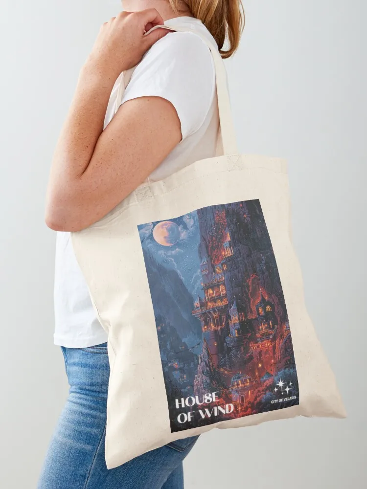 House of Wind - ACOTAR Tote Bag female bag Handbags women Canvas Tote Bag