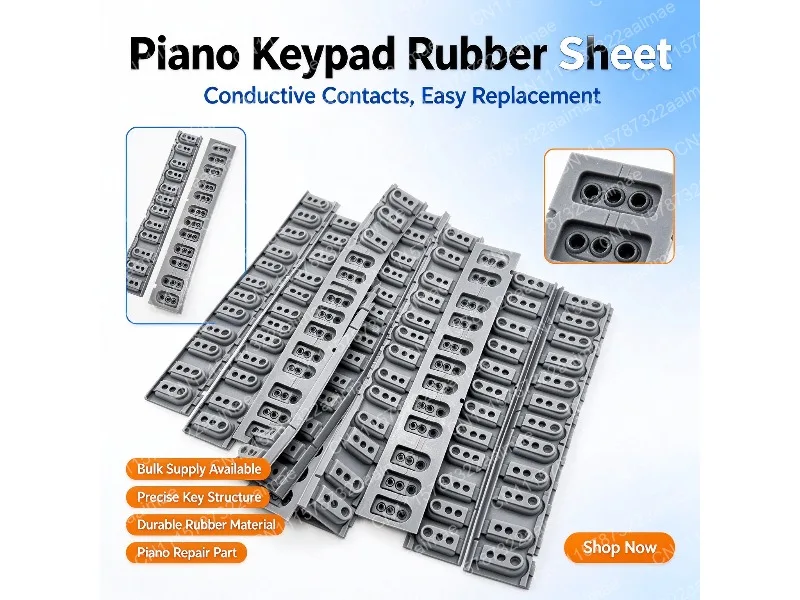 Conductive Rubber Key Contact Strip Replacement for Yamaha CLP Series Digital Piano