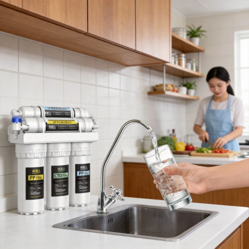 Six layer ultrafiltration water purifier household kitchen tap water filtration system direct drinking purification