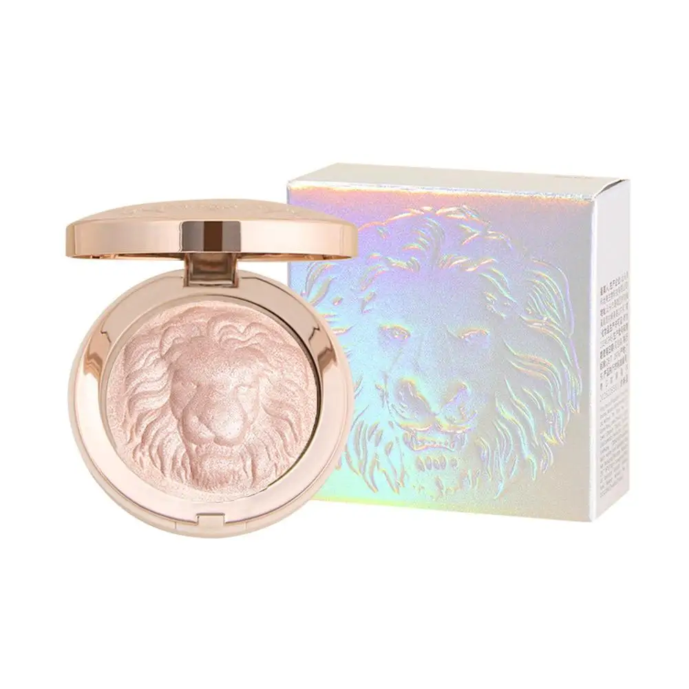 Palette de poudre surligneur diamant Lion brillant palette de contour haute brillance Ultra concentré éclairer maquillage poudre pressée ﻿