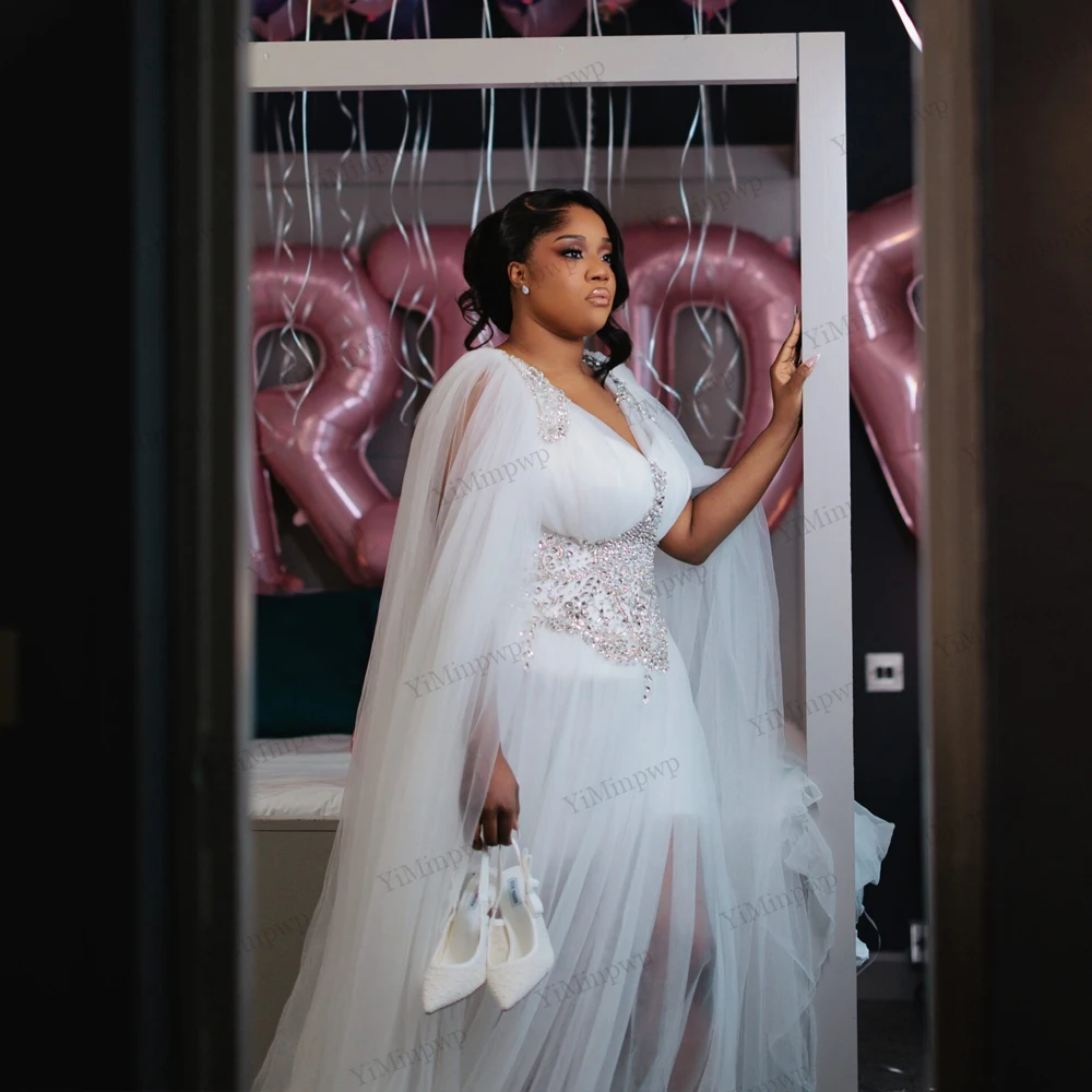 

Luxury Crystal Wedding Robe Maxi Bathrobe Lingerie Women Gowns Customized Pajamas Photo Shoot Birthday Bride Party Sleepwear