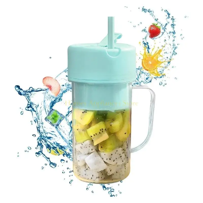 D0AB Juicer Fruit Mixer Oplaadbare Kleine saps met handvat waterdicht