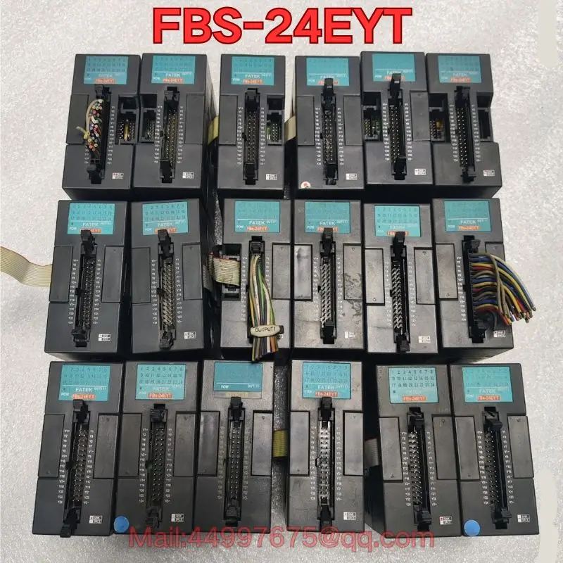 

Second-hand FBS-24EYTX PLC module functional test is normal