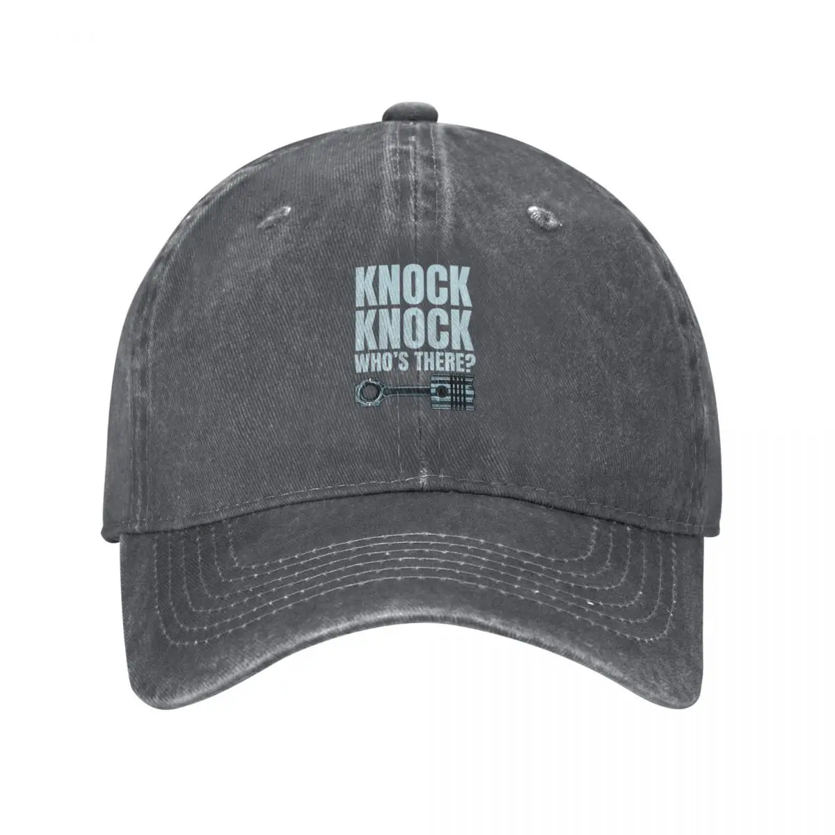 Knock Knock Who's There Mechanic / Mechanics / Car Mechanic/ Auto Mechanic Baseball Cap Luxury Hat fashionable Girl Men's