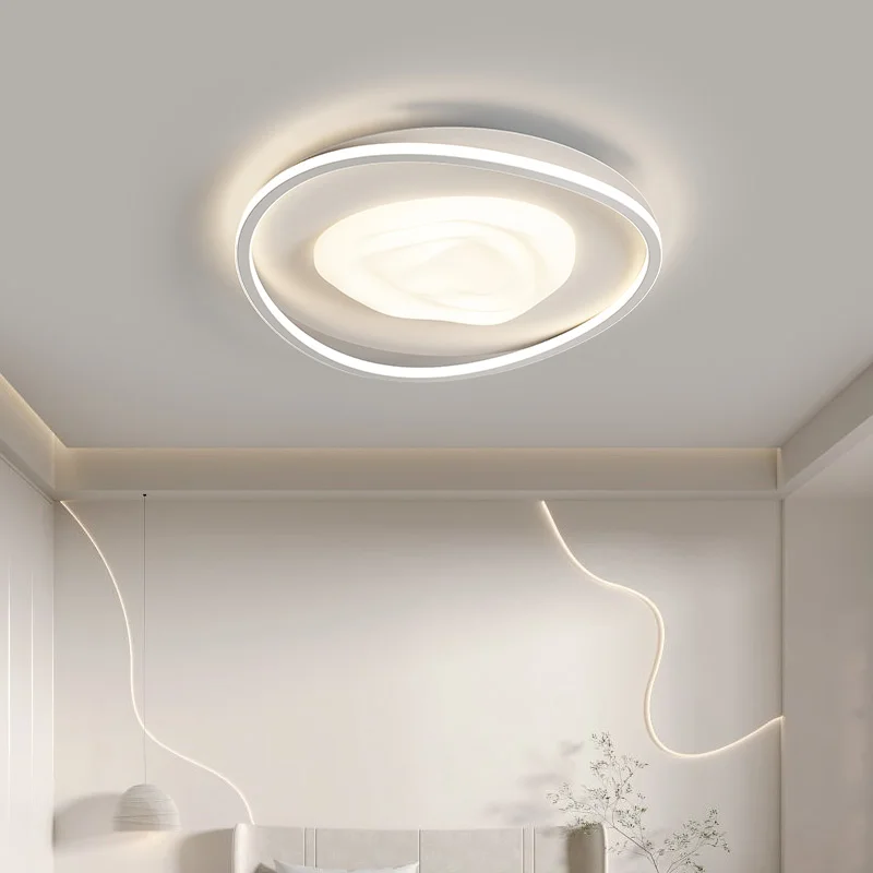 Imagem -03 - Qiyi-led Lustres Minimalismo para o Quarto Sala de Estar Lâmpada Iluminação Interior Luzes Cozinha Lustre Pendurado Teto Lâmpada Decoração