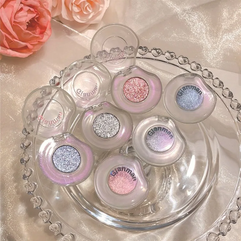 Diamond Chameleon Highlighter Contouring Palette Pearl Flash Verfärbung Hochglanz Pailletten Funkelnder Farbverlauf Lidschatten Make-up