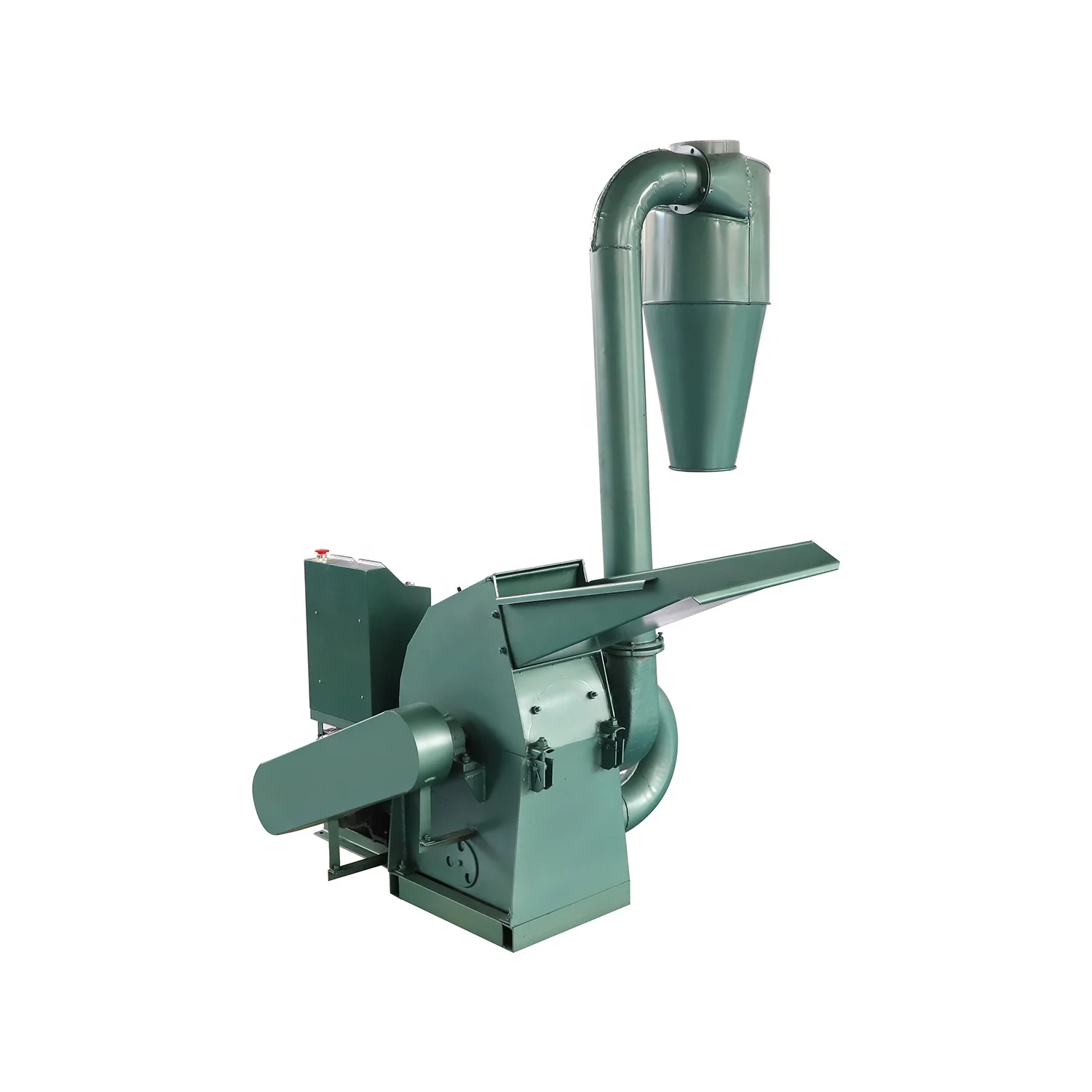 

11kw CF420 Electric Motor Maize Grinding Hammer Mill with Cyclone