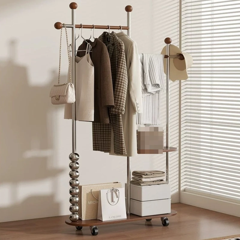 Nordic Portable Clothing Rack Hanging Hat Designer Apartment Coat Rack Drying Stand Burro Ropa Perchero Living Room Furniture