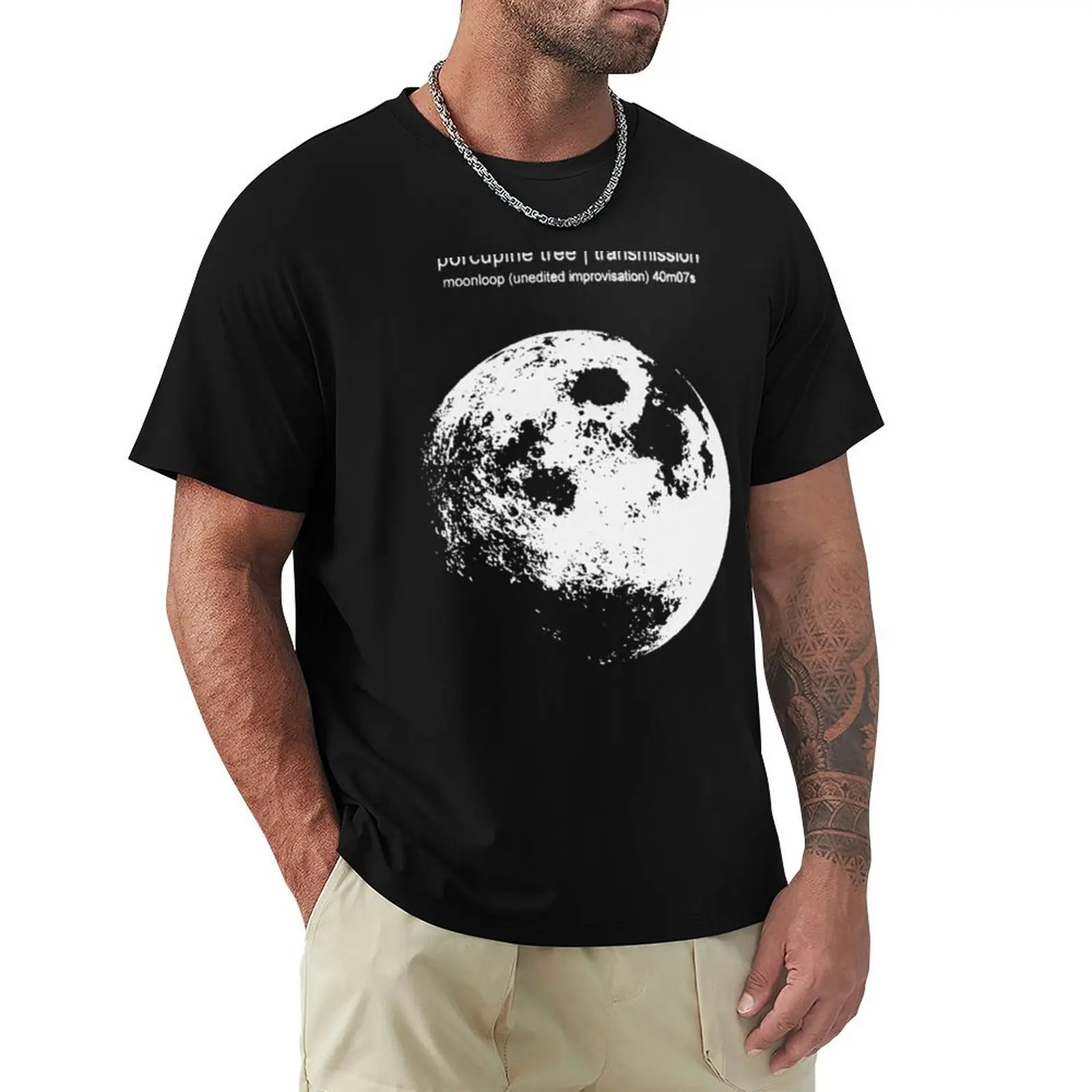Moonloop Porcupine Tree T-Shirt Holiday Simple Tee Shirt